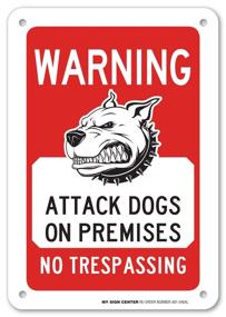 img 4 attached to Warning Beware Premises Trespassing Sign