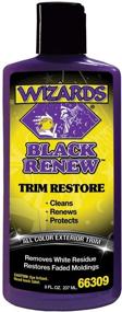 img 4 attached to 🧙 WIZARDS - Renew Trim Restorer Treatment for Black Surfaces, 8 Oz.