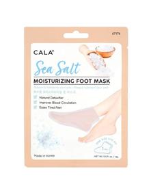 img 1 attached to Revitalize and Rejuvenate with Cala Sea Salt Moisturizing Foot Mask - 3 Count