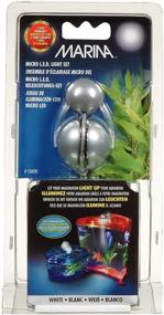 img 2 attached to Enhance Your Betta and Goldfish Kits with the Marina LED Light Unit - cUL Adapter Included!