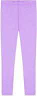 👧 must-have girls' cotton length leggings: trending leggings for girls' clothing logo