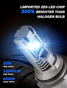 img 1 attached to NOVSIGHT 9004 HB1 Headlight Lumens