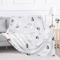 nosovlra cartoon christmas blanket lightweight logo