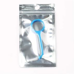img 1 attached to 😎 Clear Aligner Removal Tool - Aligner-B-Out (Badass Blue 4 Pack)