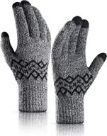 stay warm and connected: trendoux winter driving touchscreen gloves logo