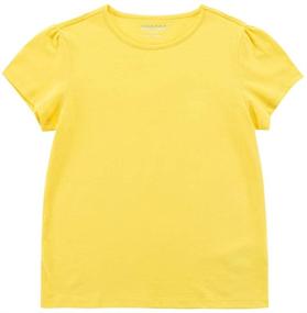 img 2 attached to 👚 UNACOO Classic Sleeve Jersey T Shirt: Fashionable Girls' Clothing for Every Occasion