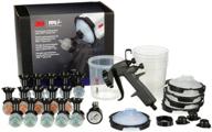 🔫 3m performance spray gun starter kit with pps 2.0 paint spray cup system, 15 replaceable gravity hvlp atomizing heads, and air control valve logo