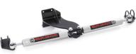 🚀 enhanced stability: rough country n3 dual steering stabilizer for 2014-2020 ram truck 2500 3500 4wd with 2.5" or more lift - improved damper for optimal performance - part number: 8749430 logo