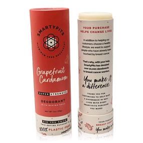 img 3 attached to 🌱 Sustainable and Plastic-Free SmartyPits: Biodegradable Formula with Baking Soda - Grapefruit Cardamom