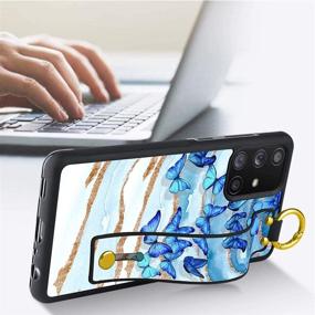 img 1 attached to ITELINMON Butterfly Kickstand Shockproof Flexible Cell Phones & Accessories