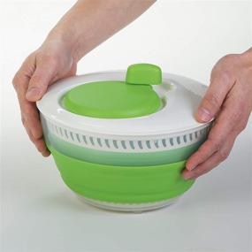 img 1 attached to Prepworks Progressive Collapsible Salad Spinner