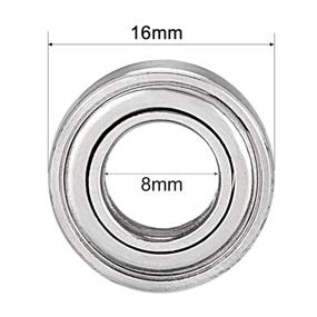 img 1 attached to High-Quality Uxcell Bearing Shielded 2080088 Bearings for Optimum Performance