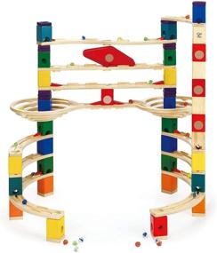 img 3 attached to 🔨 Quadrilla Wooden Marble Construction Set: Enhancing Creativity Through Hape's Quality Design