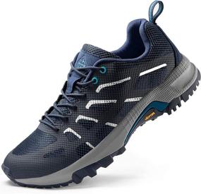img 4 attached to Enhance Your Running Experience 🏃 with Wantdo Running Mountain Trainer Sneakers