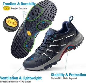 img 1 attached to Enhance Your Running Experience 🏃 with Wantdo Running Mountain Trainer Sneakers