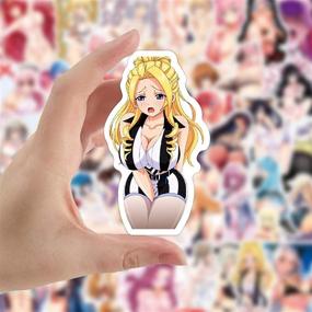img 2 attached to 🔞 Ahegao Sexy Anime Girls Stickers - Waterproof Vinyl Decals for Adults: Water Bottles, Laptop, Skateboard, Computer