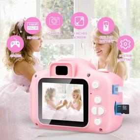 img 1 attached to 📸 Looffy Birthday Children Digital Cameras
