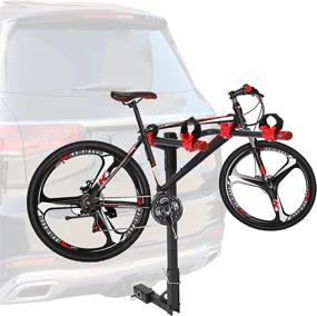 img 3 attached to 🚲 Wallmaster 2 Bike Rack: Ultimate Hitch Mount Bicycle Car Racks for 2" Hitch Receiver