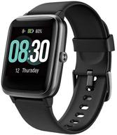 📱 umidigi uwatch3 фитнес-трекер смарт-часы для android-телефонов, фитнес-трекер смарт-часы для женщин, мужчин и детей с функцией отслеживания сна, круглосуточным контролем пульса, защитой от воды 5atm. логотип