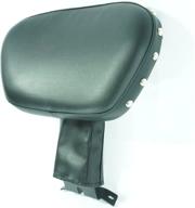 🛋️ ultimate comfort: harley hd fatboy heritage softail adjustable rider driver stud backrest (2007-2014) logo