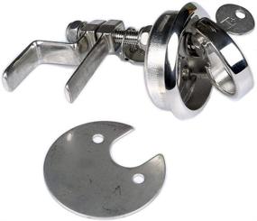 img 1 attached to 🔒 Stainless Steel Locking Style Thorn Marine Cam Latch for Boat Hatch