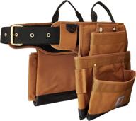 🛠️ carhartt legacy tool belt in carhartt brown: exceptional durability and functionality logo
