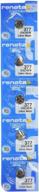 🔋 рената 377 sr626sw sr626 ag4 lr626 серебряная оксид-квicksuperbattery1212 адресам. без ртути элементы питания для электронных устройств pack of 5 логотип