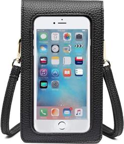 img 4 attached to Kingten Lightweight Leather Phone Purse Cell Phones & Accessories