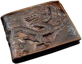 img 3 attached to Натуральная кожа Vintage Dragon Bifold