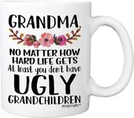 👵 mycozycups grandma, appreciate your beautiful grandchildren 11 ounce novelty coffee mug logo