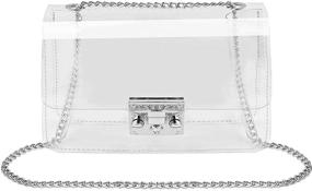 img 4 attached to 👜 Women's Stadium Approved Crossbody Handbag with Shoulder Strap - Handbags & Wallets