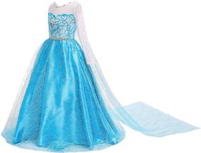 img 2 attached to 👑 Frozen Princess Costume Birthday for Your Little One