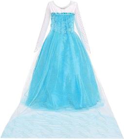 img 1 attached to 👑 Frozen Princess Costume Birthday for Your Little One
