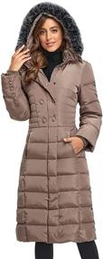 img 1 attached to Obosoyo Womens Hooded Thickened Jacket Women's Clothing