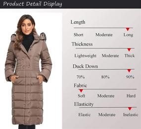 img 3 attached to Obosoyo Womens Hooded Thickened Jacket Women's Clothing