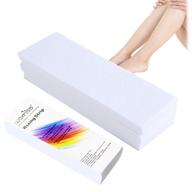 🌿 waxkiss beauty non-woven waxing strips for facial & body & leg epilating - 200 pieces - hair removal solution for women & men logo