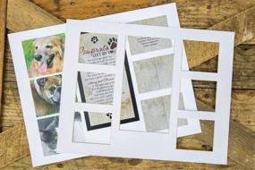 img 2 attached to 🐾 Memorialize Your Beloved Pet with Our Pet Memorial Collage Frame – Featuring a Heartfelt Poem and Sympathy Pawprints – Proudly Made in the USA