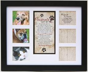 img 4 attached to 🐾 Memorialize Your Beloved Pet with Our Pet Memorial Collage Frame – Featuring a Heartfelt Poem and Sympathy Pawprints – Proudly Made in the USA