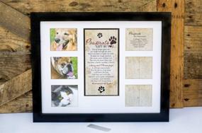 img 3 attached to 🐾 Memorialize Your Beloved Pet with Our Pet Memorial Collage Frame – Featuring a Heartfelt Poem and Sympathy Pawprints – Proudly Made in the USA