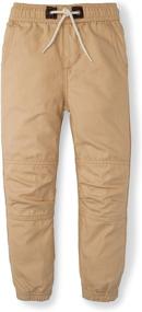 img 4 attached to 👖 Stylish and Convenient: Hope & Henry Boys Pull on Jogger Pants