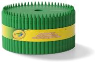 🖍 crayola round storage box - mountain meadow: ideal art supply organizer for kids 3+ years logo