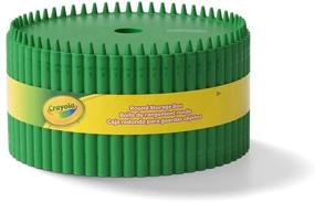 img 1 attached to 🖍 Crayola Round Storage Box - Mountain Meadow: Ideal Art Supply Organizer for Kids 3+ Years