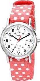 img 4 attached to Timex TW2P656009J Weekender Silver Tone Reversible