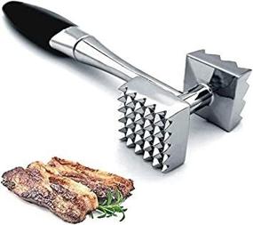 img 4 attached to Tenderizer Dual Sided Chicken Fish，Meat Pounder