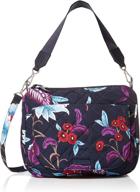 vera bradley 25181 crossbody bags: women's black handbags & wallets - versatile and stylish logo