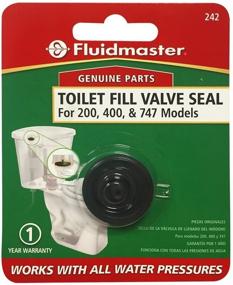 img 3 attached to 🚽 Fluidmaster 242 Toilet Fill Valve Seal Replacement Part - Compatible with 400A Fill Valve, Black