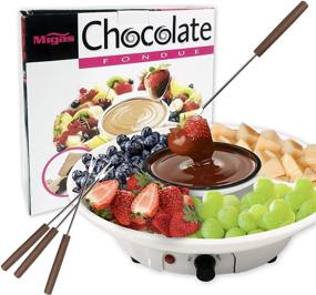 img 4 attached to Chocolate Fondue Maker Electric Stainless