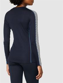 img 2 attached to 👚 Helly Hansen Women's HH Lifa Baselayer Crew Top: Stay Warm and Comfortable in Style