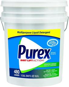 img 1 attached to 🏔️ Purex Professional Mountain Breeze Multipurpose Liquid Detergent - 5 Gallon Pail, 426 Loads