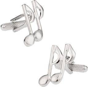 img 4 attached to Cuff Daddy Cufflinks Musicians Musical Presentation